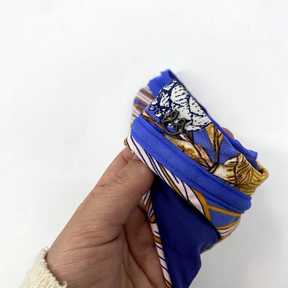 Maaji Blue Floral Bikini Bottoms - Picture 4 of 4